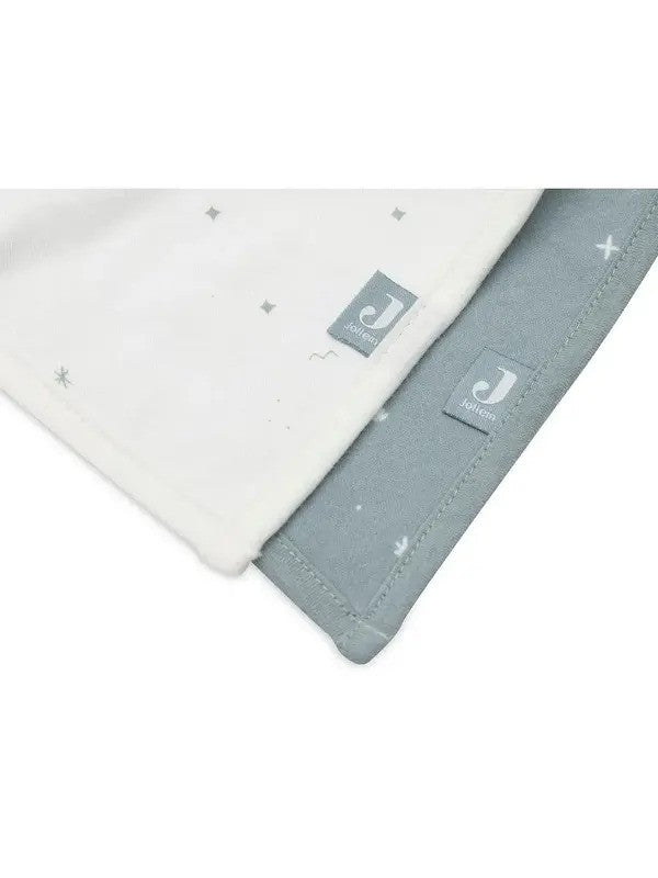 Jollein Bib Bandana (2Pack) Twinkling Sea Green