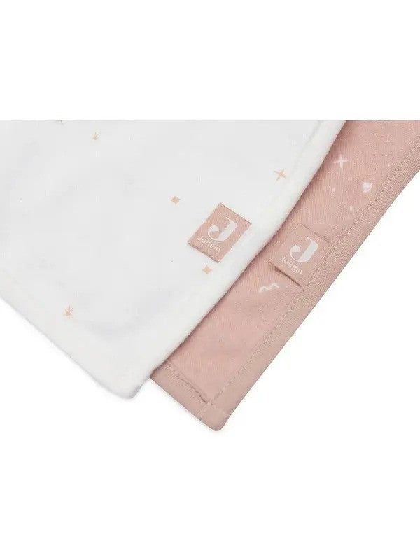 Jollein Bib Bandana (2Pack) Twinkling Wild Rose