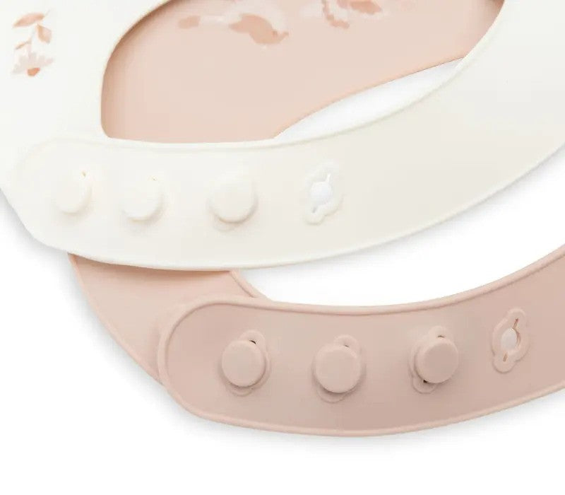 Jollein Bib Silicone (2pack) Lovely Birds