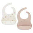 Jollein Bib Silicone (2pack) Lovely Birds