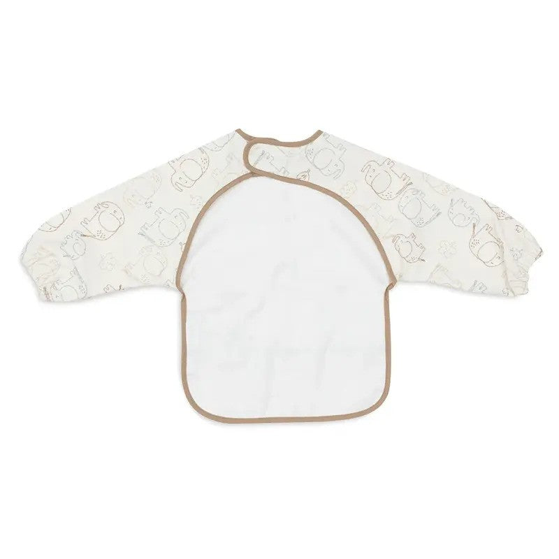Jollein Bib Waterproof With Sleeves Elephant Tales