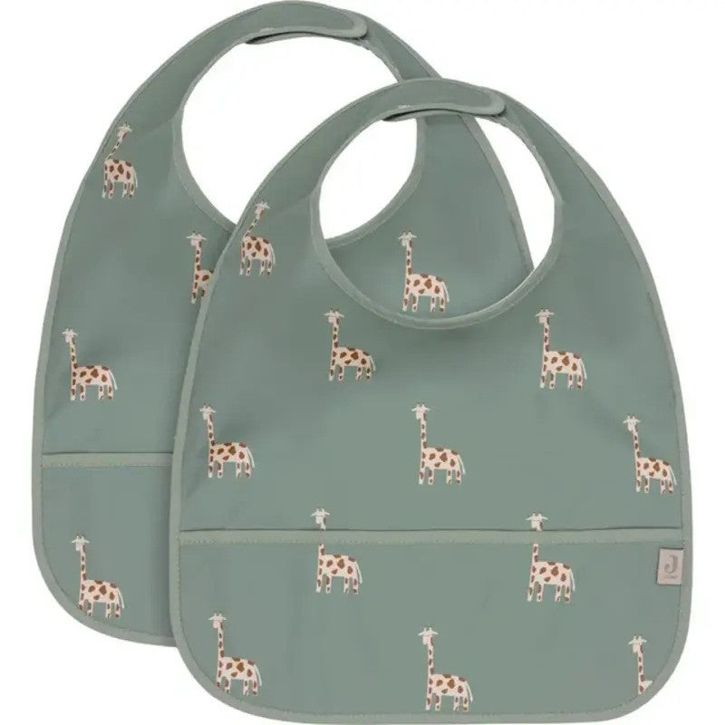 Jollein Bib Waterproof (2Pack) Jungle Jambo
