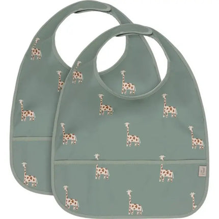 Jollein Bib Waterproof (2Pack) Jungle Jambo