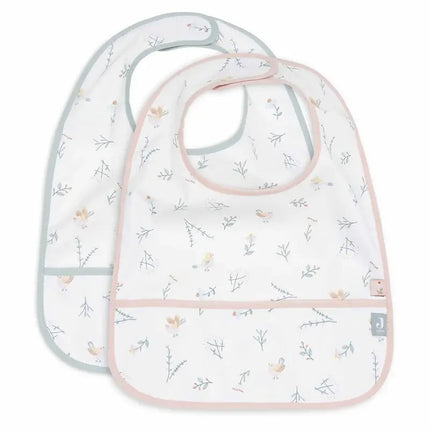 Jollein Bib Waterproof (2pack) Lovely Birds