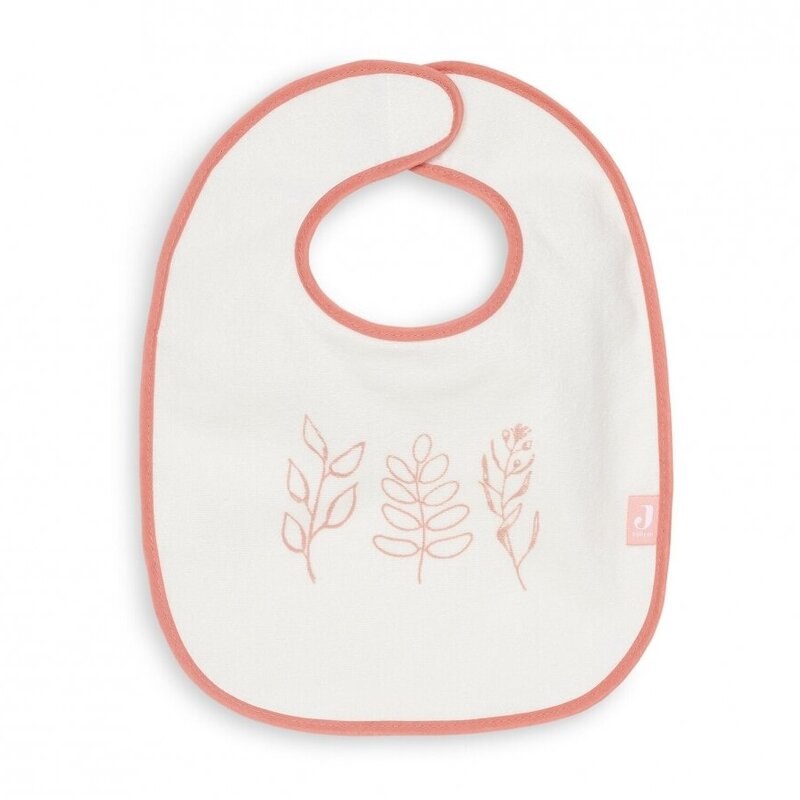 Jollein Bib Waterproof (3Pack) Meadow Rosewood