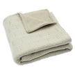 Jollein Blanket Cradle Grain Knit Olive Green Velvet (75X100CM)