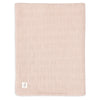 Jollein Blanket Cradle Grain Knit Wild Rose Velvet (75X100CM)