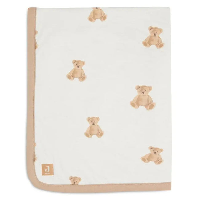 Jollein Blanket Cradle Jersey Teddy Bear (75X100CM)