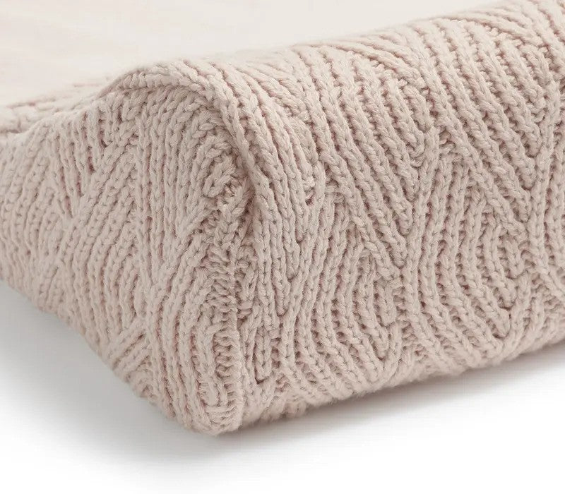 Jollein Changing Mat Cover River Knit Pale Pink (50 x 70cm)