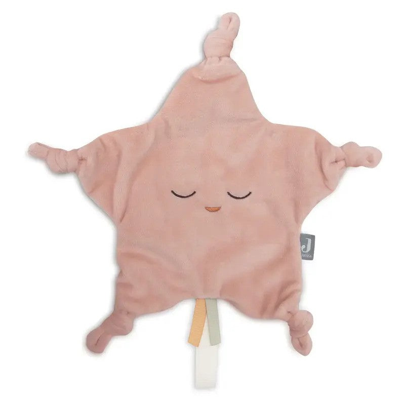 Jollein Pacifier Cloth Little Star (0m-Plus) Wild Rose