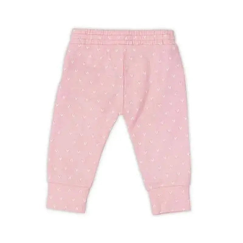Jollein Pants Hearts Soft Pink