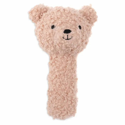 Jollein Rattle Teddy Bear (0m-Plus) Wild Rose