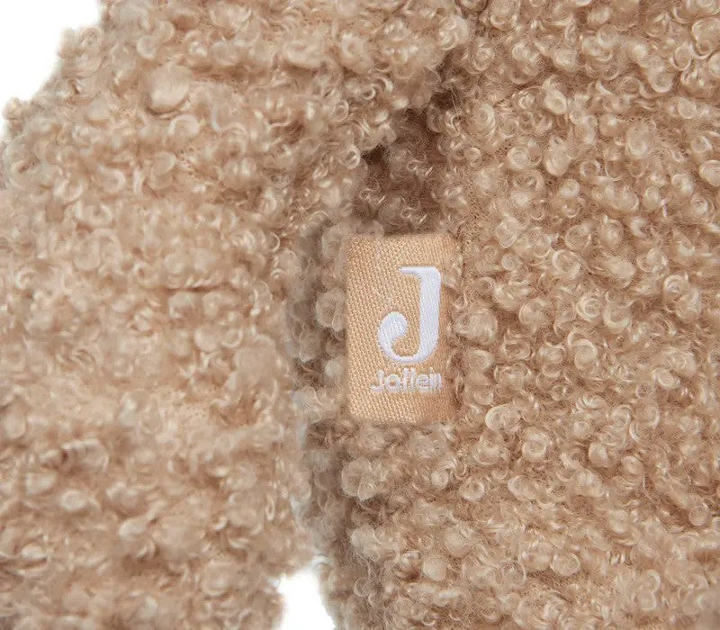 Jollein Stuffed Animal Teddy Bear (0m-Plus 18x16x25cm) Biscuit