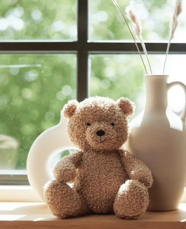 Jollein Stuffed Animal Teddy Bear (0m-Plus 18x16x25cm) Biscuit