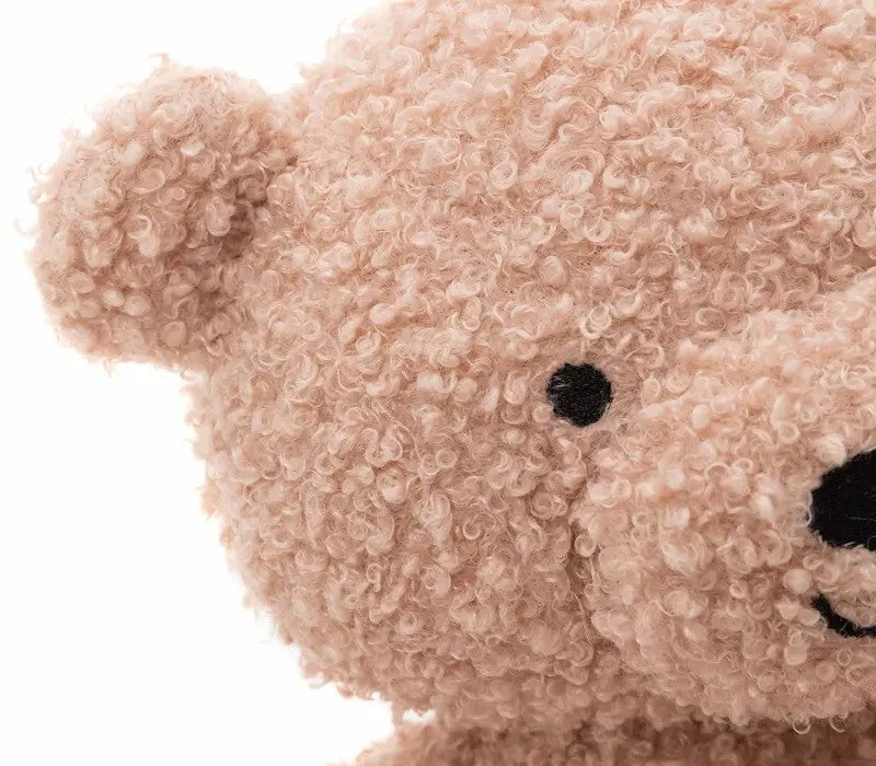 Jollein Stuffed Animal Teddy Bear (0m-Plus 18x16x25cm) Wild Rose