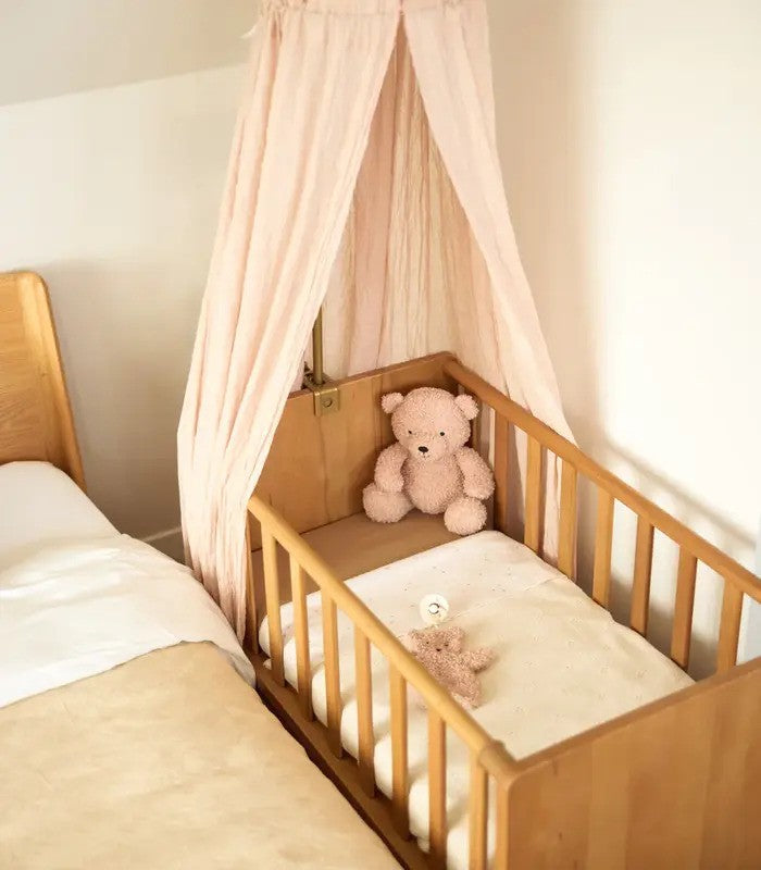 Jollein Stuffed Animal Teddy Bear (0m-Plus 18x16x25cm) Wild Rose