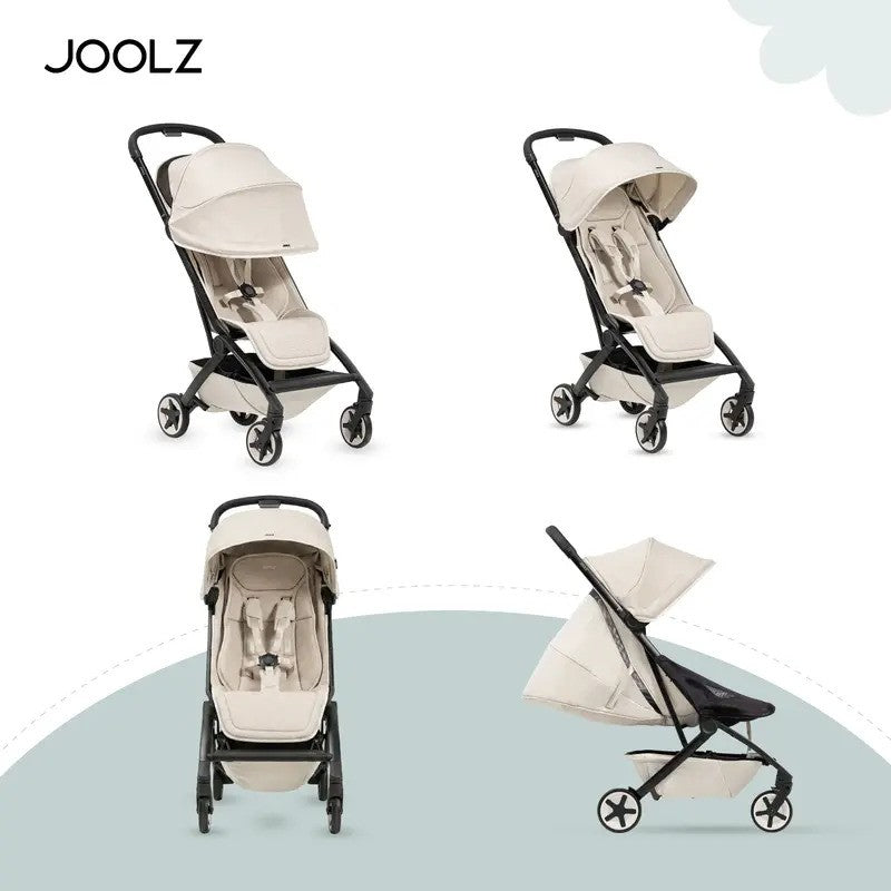Joolz Aer2 Compact & Lightweight Stroller Calming Beige (NB - Toddler)