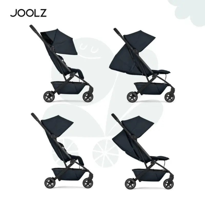 Joolz Aer2 Compact & Lightweight Stroller Dark Navy Blue (NB - Toddler)