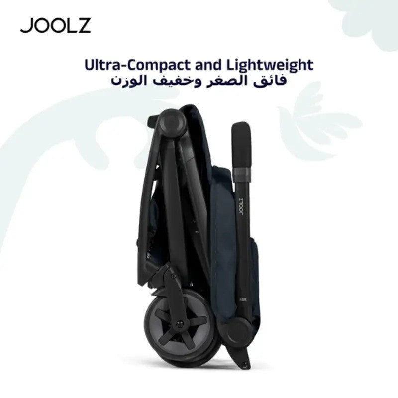Joolz Aer2 Compact & Lightweight Stroller Dark Navy Blue (NB - Toddler)