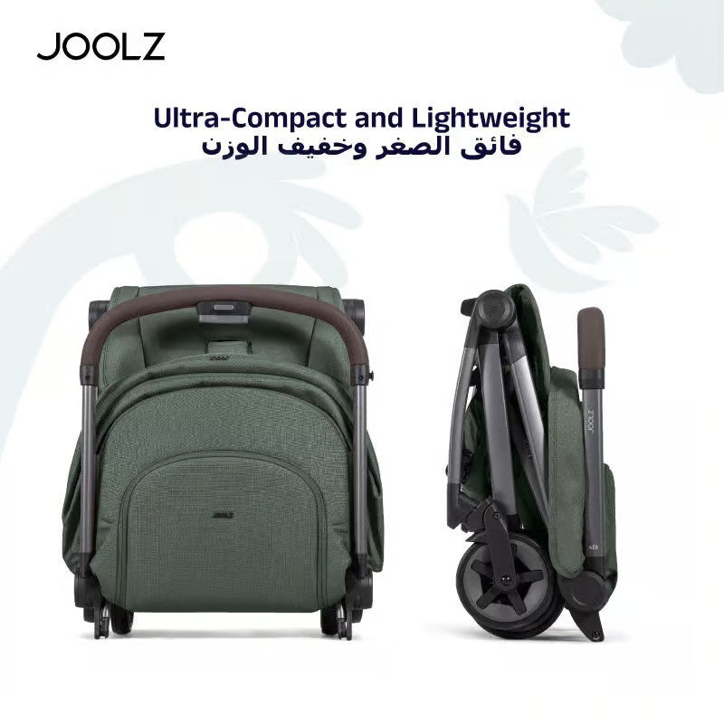 Joolz Aer2 Compact & Lightweight Stroller Forest Green (NB - Toddler)