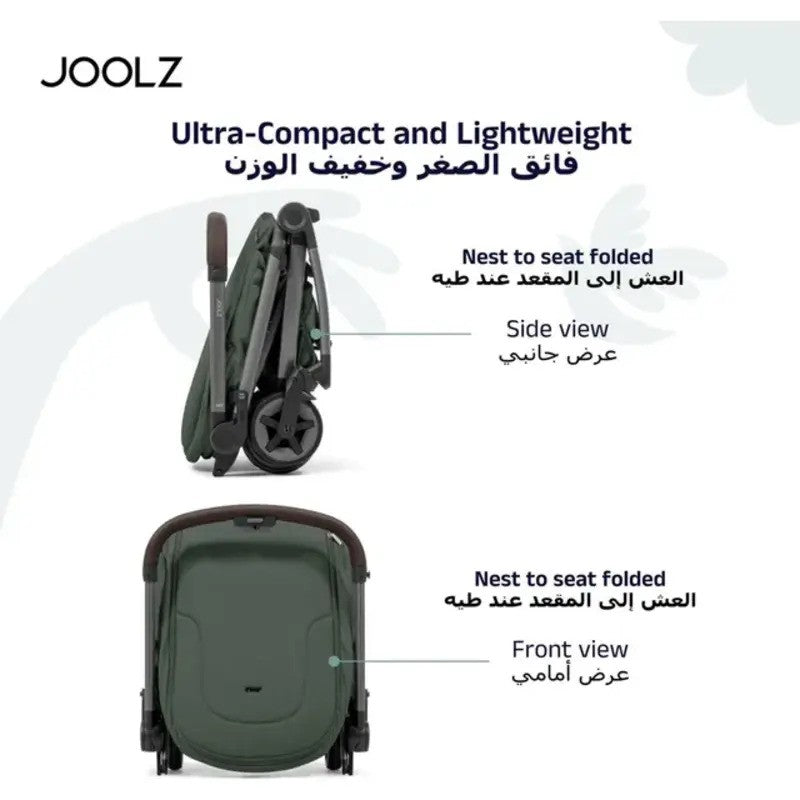 Joolz Aer2 Nest To Seat Forest Green (NB UP -15KG)