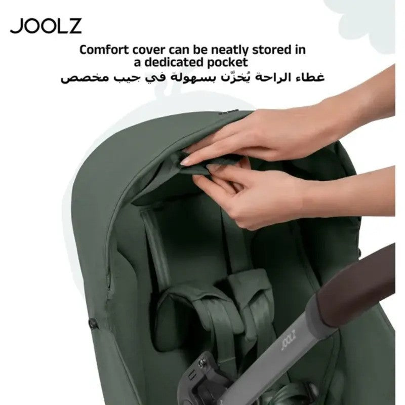 Joolz Aer2 Nest To Seat Forest Green (NB UP -15KG)