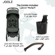 Joolz Aer2 buggy with Bumper Bar + Cup Holder Forest Green