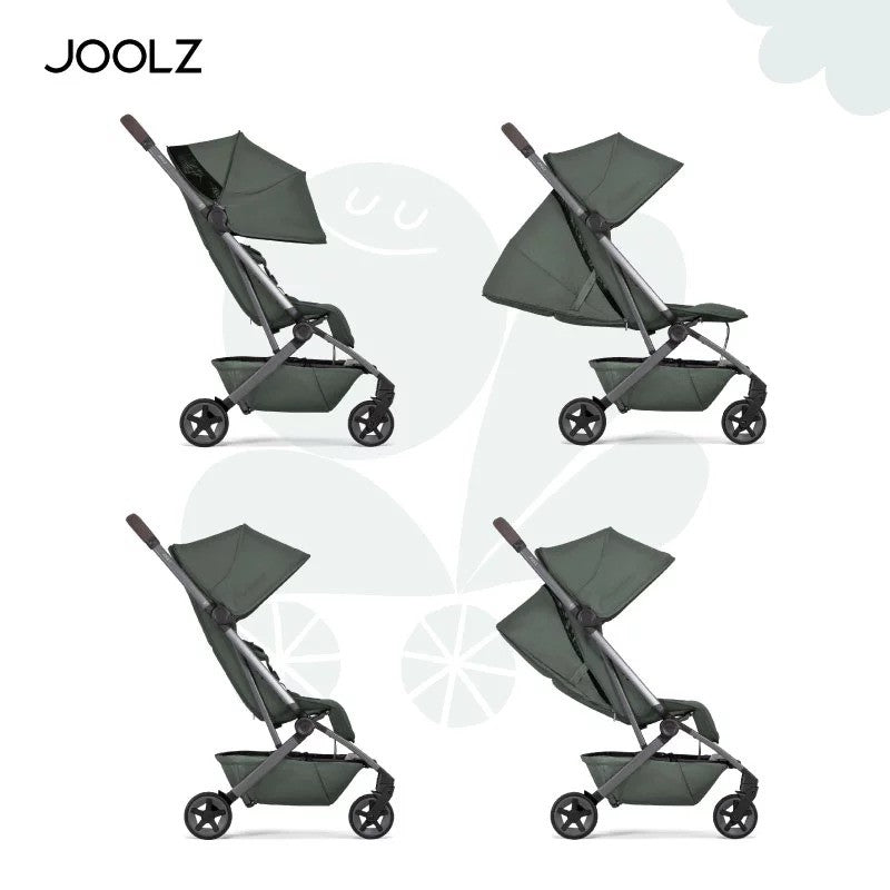 Joolz Aer2 buggy with Bumper Bar + Cup Holder Forest Green