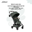 Joolz Aer2 buggy with Bumper Bar + Cup Holder Forest Green