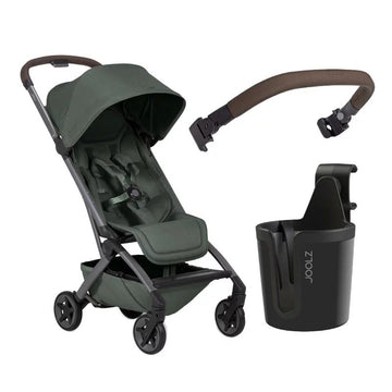 Joolz Aer2 buggy with Bumper Bar + Cup Holder Forest Green
