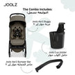 Joolz Aer2 buggy with Bumper Bar + Cup Holder Hazel Brown