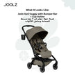Joolz Aer2 buggy with Bumper Bar + Cup Holder Hazel Brown