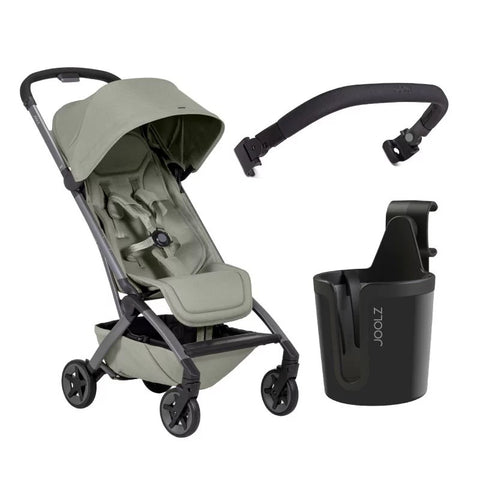 Joolz Aer2 buggy with Bumper Bar + Cup Holder Sage Green