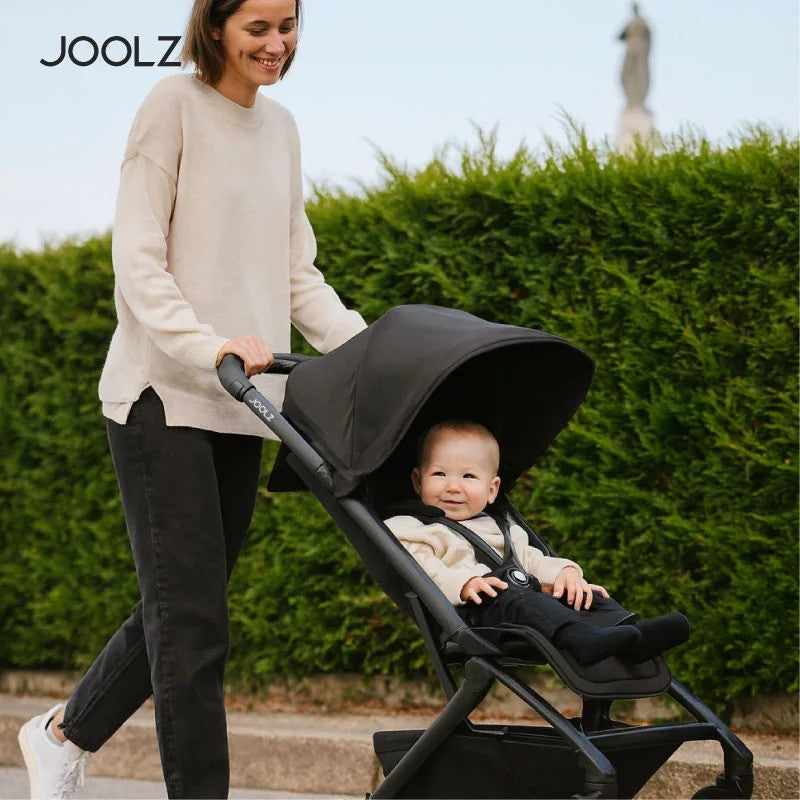 Joolz Aer2 buggy with Bumper Bar + Cup Holder Space Black