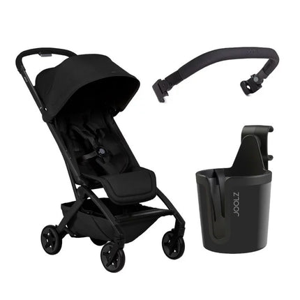 Joolz Aer2 buggy with Bumper Bar + Cup Holder Space Black