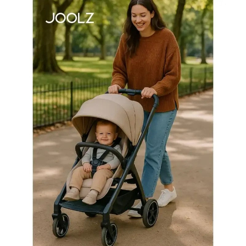 Joolz Hub2 Compact Stroller Sandy Taupe (NB-Toddler)