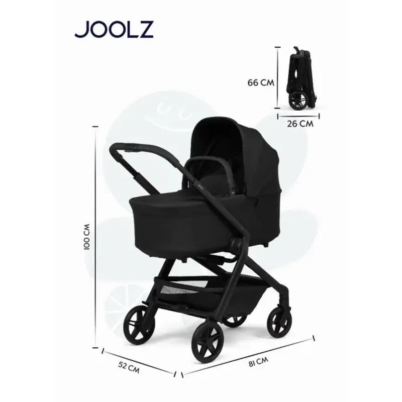 Joolz Hub2 Compact Stroller Space Black (NB-Toddler)