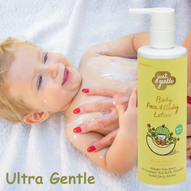 Just Gentle Baby Face & Body Lotion Melon Scent 200ML