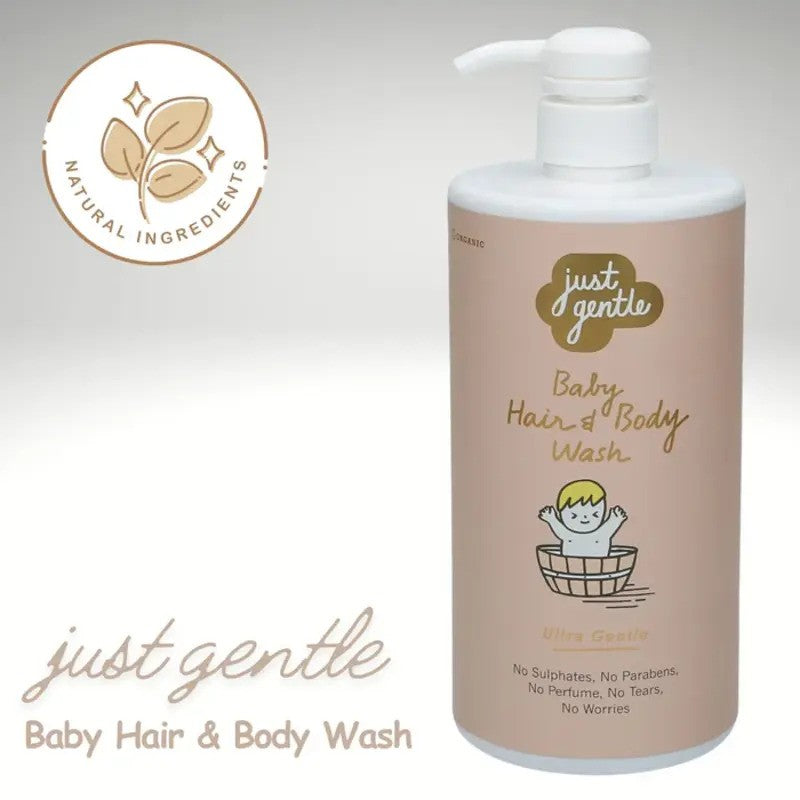 Just Gentle Baby Hair & Body Wash Ultra Gentle 900ML