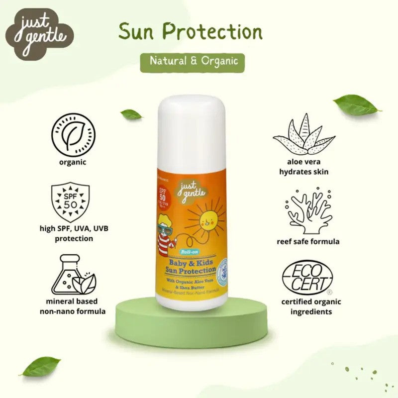 Just Gentle Baby & Kids Sun Protection SPF 50 PA Plus 60ML