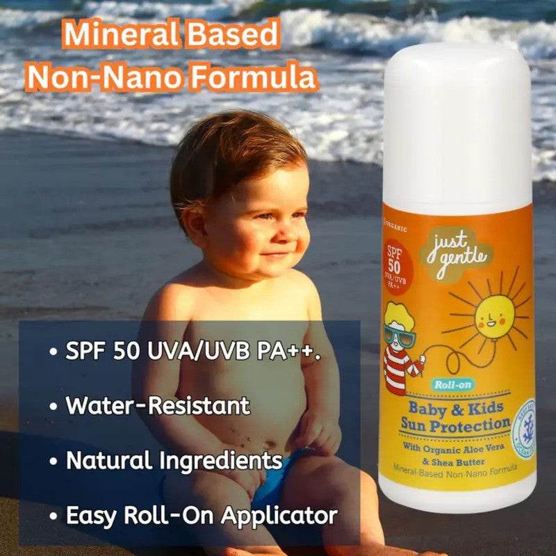 Just Gentle Baby & Kids Sun Protection SPF 50 PA Plus 60ML