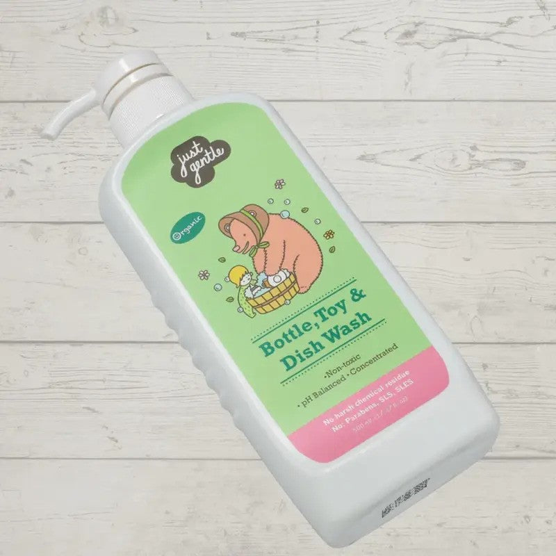 Just Gentle Bottle Toys & Dish Wash 500ML