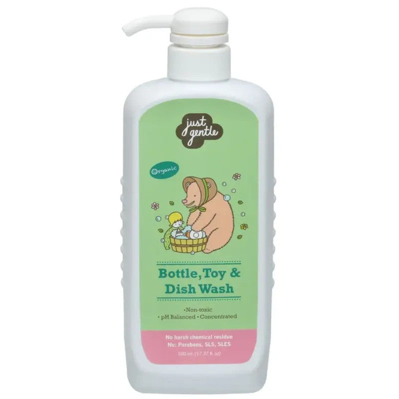 Just Gentle Bottle Toys & Dish Wash 500ML