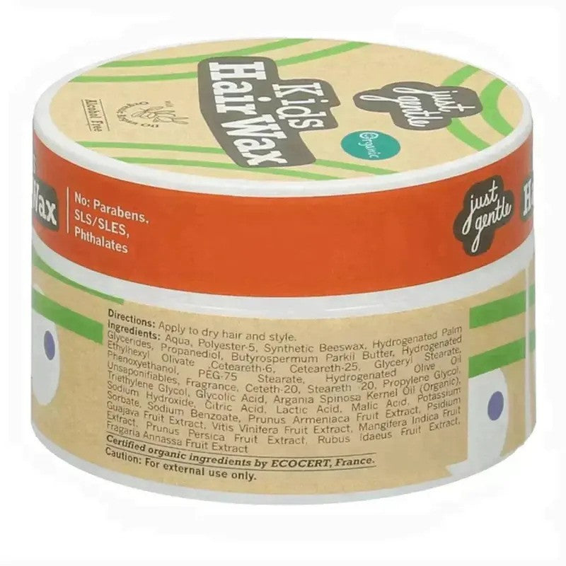 Just Gentle Organic Kids Hair Wax 45G
