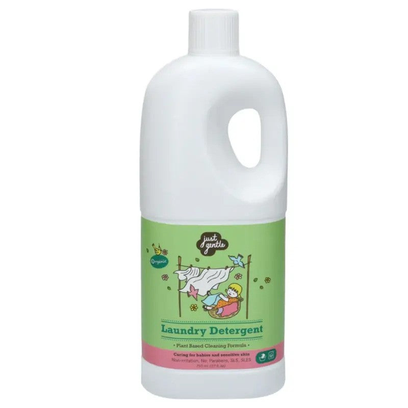 Just Gentle Organic Laundry Detergent 750ML