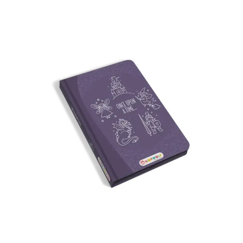 Kidywolf Kidydraw-Mini LCD Tracing book - Once Upon a Time - Purple