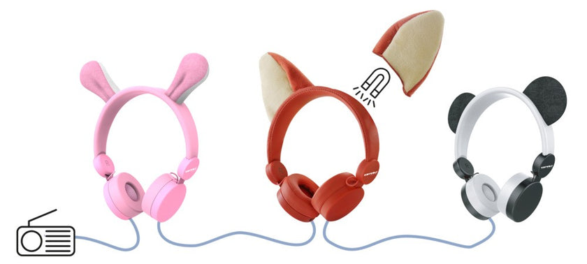 Kidywolf Kidyears Headset - Fox