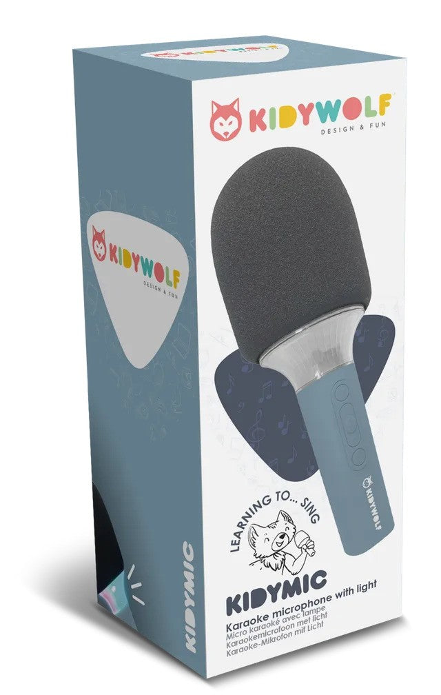 Kidywolf Kidymic Karaoke Microphone - Blue