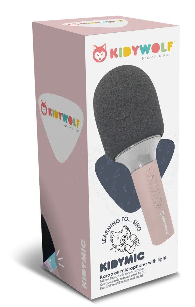 Kidywolf Kidymic Karaoke Microphone - Pink