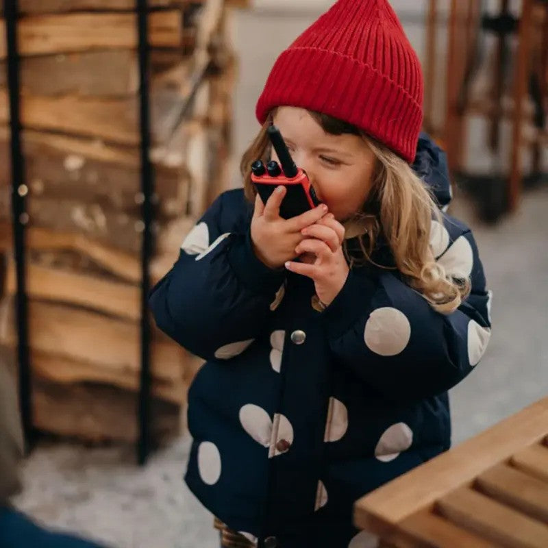 Kidywolf Kidytalk Walkie Talkie - Nude/Cyan